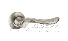 Ручка раздельная для межкомнатной двери ARFA TL SN/CP-3 (Матовый никель/Хром)