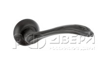 Ручка раздельная для межкомнатной двери LORENA ZR BL-24 (Черный)