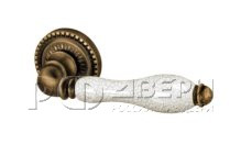 Ручка для межкомнатной двери Armadillo Silvia CL1 OB/CRP-213 (Античная бронза/Кракелюр)