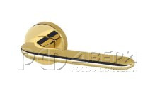 Ручка раздельная для межкомнатной двери Armadillo EXCALIBUR URB4 GOLD-24 (Золото 24К)
