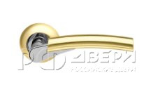 Ручка для межкомнатной двери Armadillo Vega LD21-1SG/CP-1 (Матовое золото/Хром)