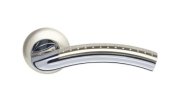 Ручка для межкомнатной двери Libra LD26-SN/CP-3 (Матовый никель/Хром)