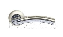 Ручка для межкомнатной двери Armadillo Libra LD26-SN/CP-3 (Матовый никель/Хром TECH)
