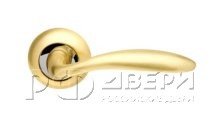 Ручка для межкомнатной двери Armadillo Virgo LD57-1SG/CP-1 (Матовое золото/Хром)