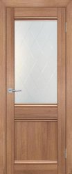 Межкомнатная дверь Техно 702 (Миндаль/Белое Сатинато)