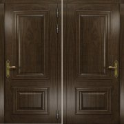Входная деревянная дверь Кардинал (Американский Орех)