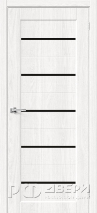 Межкомнатная дверь Мода-22 Black Line ПО (White Dreamline)