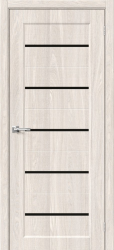 Межкомнатная дверь Мода-22 Black Line ПО (Ash White)
