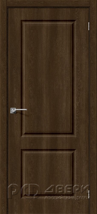 Межкомнатная дверь Скинни-12 ПГ (Dark Barnwood)
