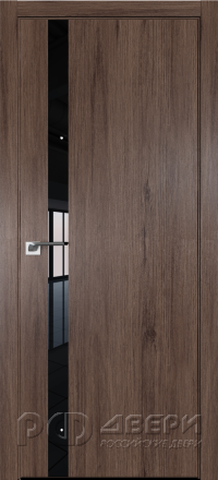 Межкомнатная дверь Profildoors 6ZN ПО (Салинас темный/Черный лак)