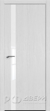 Межкомнатная дверь Profildoors 6ZN кромка AL-Матовая ПО (Монблан/Лак Классик)