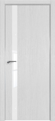 Межкомнатная дверь Profildoors 6ZN кромка AL-Матовая ПО (Монблан/Лак Классик)