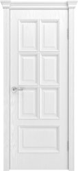 Межкомнатная дверь Фрейм 10 ПГ (Ясень белоснежный)