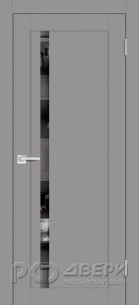PST-8 (Серый бархат/Зеркало тонированное)
