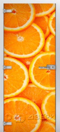 Стеклянная межкомнатная дверь Fruite-10 ПО (Фотопечать)