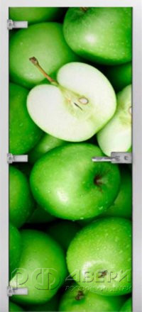 Стеклянная межкомнатная дверь Fruite-17 ПО (Фотопечать)