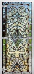 Стеклянная межкомнатная дверь Stained Glass-16 ПО (Фотопечать)