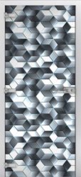 Стеклянная межкомнатная дверь Textures-11 ПО (Фотопечать)