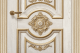 Дверь из массива ясеня Лаура ПГ (Белёный дуб/Патина Золото) Мини фото #2