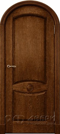 Арочная дверь из массива ясеня Онда ПГ (Орех)