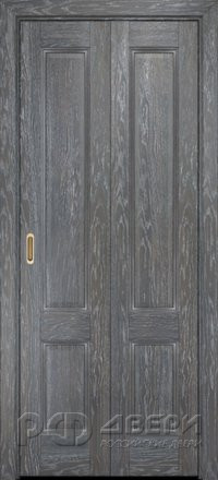 Складная дверь книжка Италия2 ПГ (Дуб седой)
