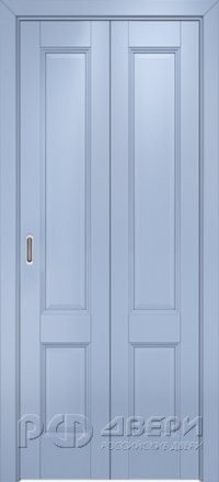 Складная дверь книжка Италия2 ПГ (Голубой)