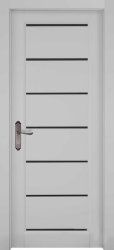 Дверь из массива ольхи Премьер плюс ПЧО (Эмаль грей)