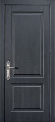 Дверь из массива дуба Comfort ПГ (Дуб графит)