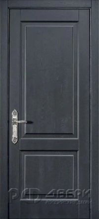 Межкомнатная дверь из массива дуба Комфорт ПГ (Дуб графит)