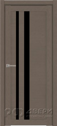 Межкомнатная дверь Light Soft touch 30008 ПО (Софт Тортора/Черный лакобель)