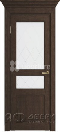 Межкомнатная дверь Versales 40006 ПО (Дуб Французский/Свелое Сатинато)