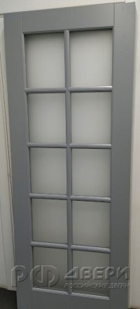 Межкомнатная дверь Скай-1 ПО (Серая эмаль)