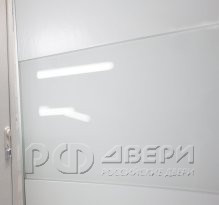 Межкомнатная дверь Нео ПГ (Эмаль белая МДФ/Зеркало)