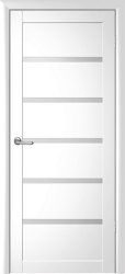 Межкомнатная дверь Вена ПО (Белый Vinyl/Мателюкс)