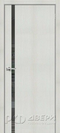Межкомнатная дверь Порта-1.55 ПО (Bianco Veralinga/Mirox Grey)