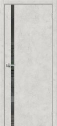 Межкомнатная дверь Порта-1.55 ПО (Look Art/Mirox Grey)