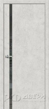 Межкомнатная дверь Порта-1.55 ПО (Look Art/Mirox Grey)