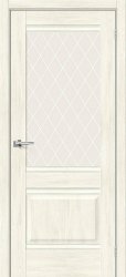 Межкомнатная дверь Прима-3 ПО (Nordic Oak/White Сrystal)