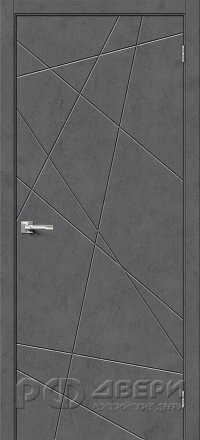 Межкомнатная дверь Граффити-5.Д ПГ (Slate Art)