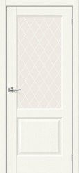 Межкомнатная дверь Неоклассик-33 ПО (White Wood/White Сrystal)