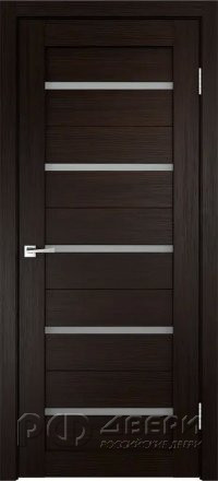 Межкомнатная дверь Duplex ПО (Венге/Мателюкс)