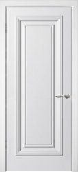 Межкомнатная дверь Этюд ПГ (Белая эмаль)