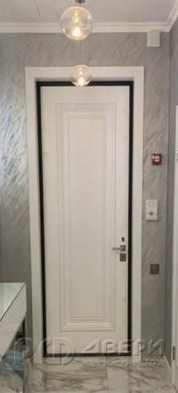 Межкомнатная дверь Этюд ПГ (Белая эмаль)