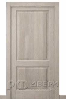 Межкомнатная дверь из массива дуба М-02 ПГ (Белый воск)