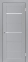 Межкомнатные двери Техно 714 ПО (Манхэттен/Сатинат)
