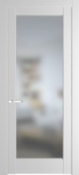 Межкомнатная дверь 4.1.2PD ПО (Крем Вайт/Матовое)