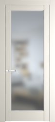 Межкомнатная дверь 4.1.2PD ПО (Перламутр Белый/Матовое)