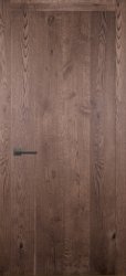 Межкомнатная дверь из массива дуба Legno 1 ПГ (Галифакс табак)