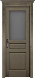 Межкомнатная дверь из массива сосны Пандора ПО (Олива)