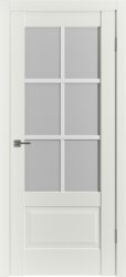 Межкомнатная дверь Emalex ER2 ПО (Midwhite/White cloud)